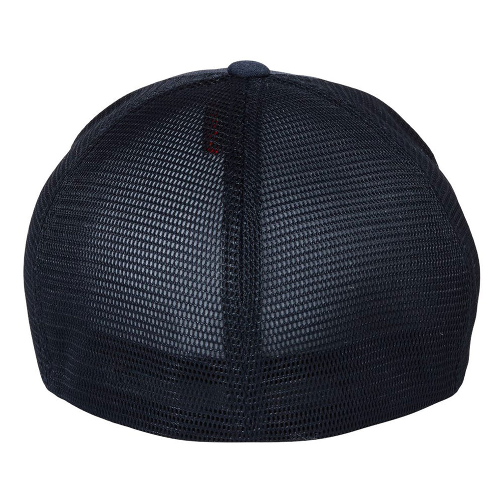 Flexfit Navy Unipanel Trucker Cap