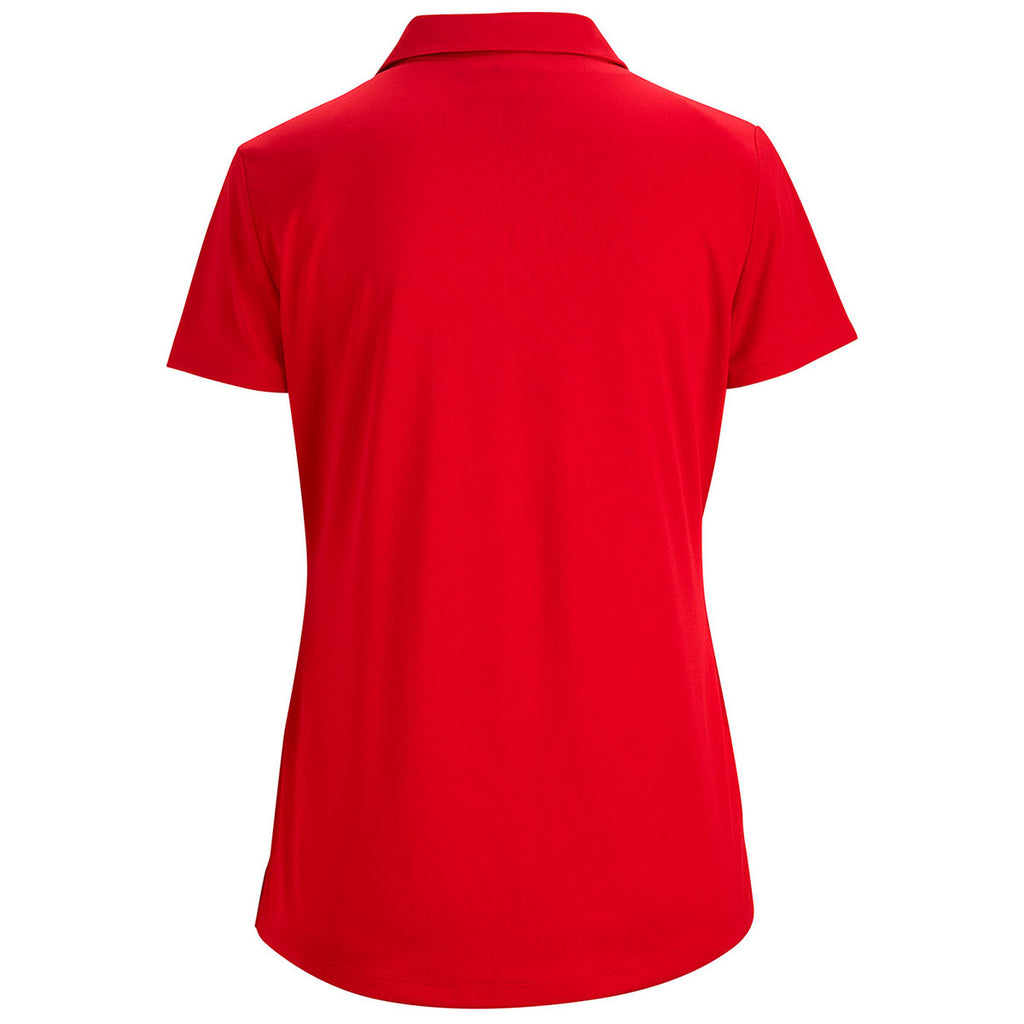 Edwards Women's Red Ultimate Lightweight Snag-Proof Polo