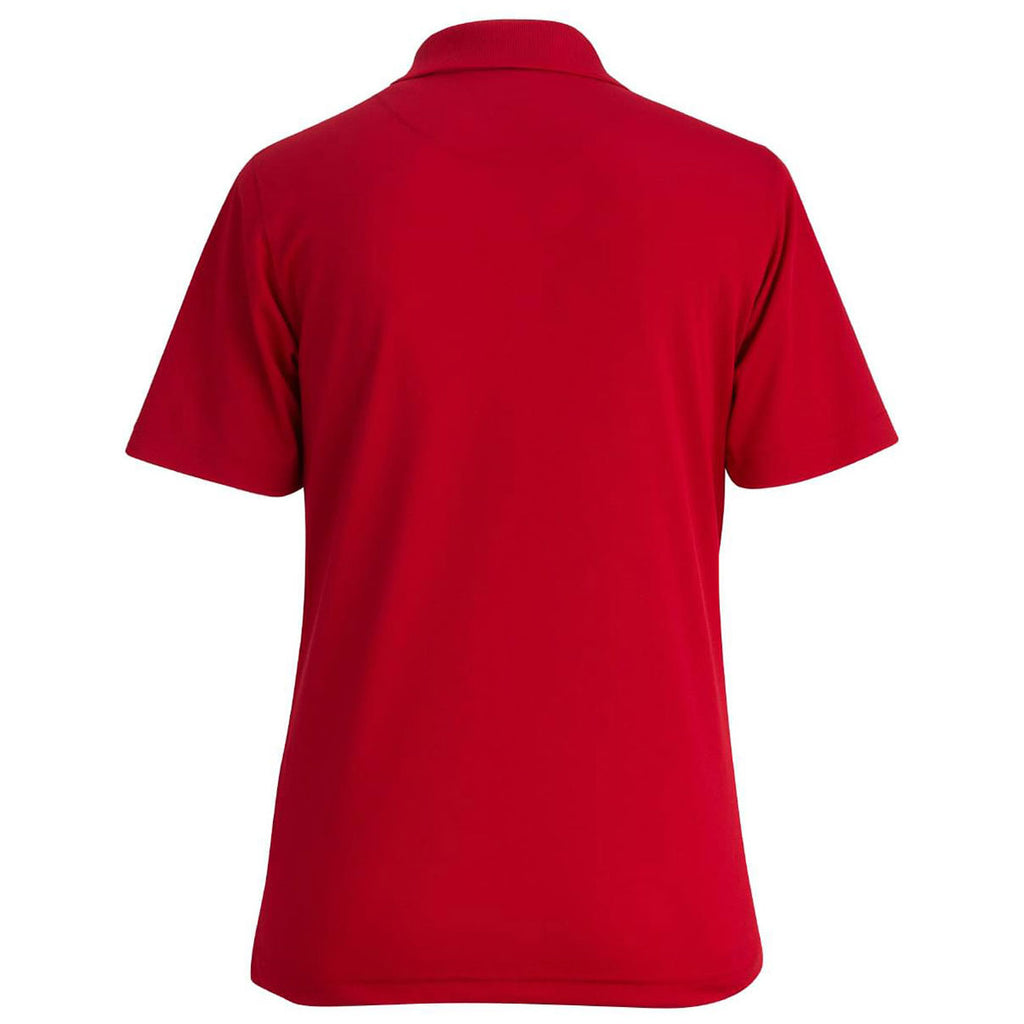 Edwards Women's Red Airgrid Snag-Proof Mesh Polo