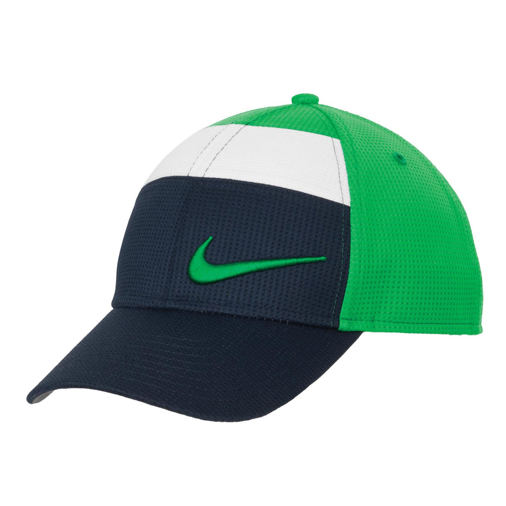 Nike Green/Navy Dri-FIT Mesh Cap
