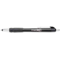 Hub Pens Black Maxglide Click Metallic Stylus