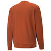 Puma Golf Men's Warm Chestnut Heather Cloudspun Golf Crewneck