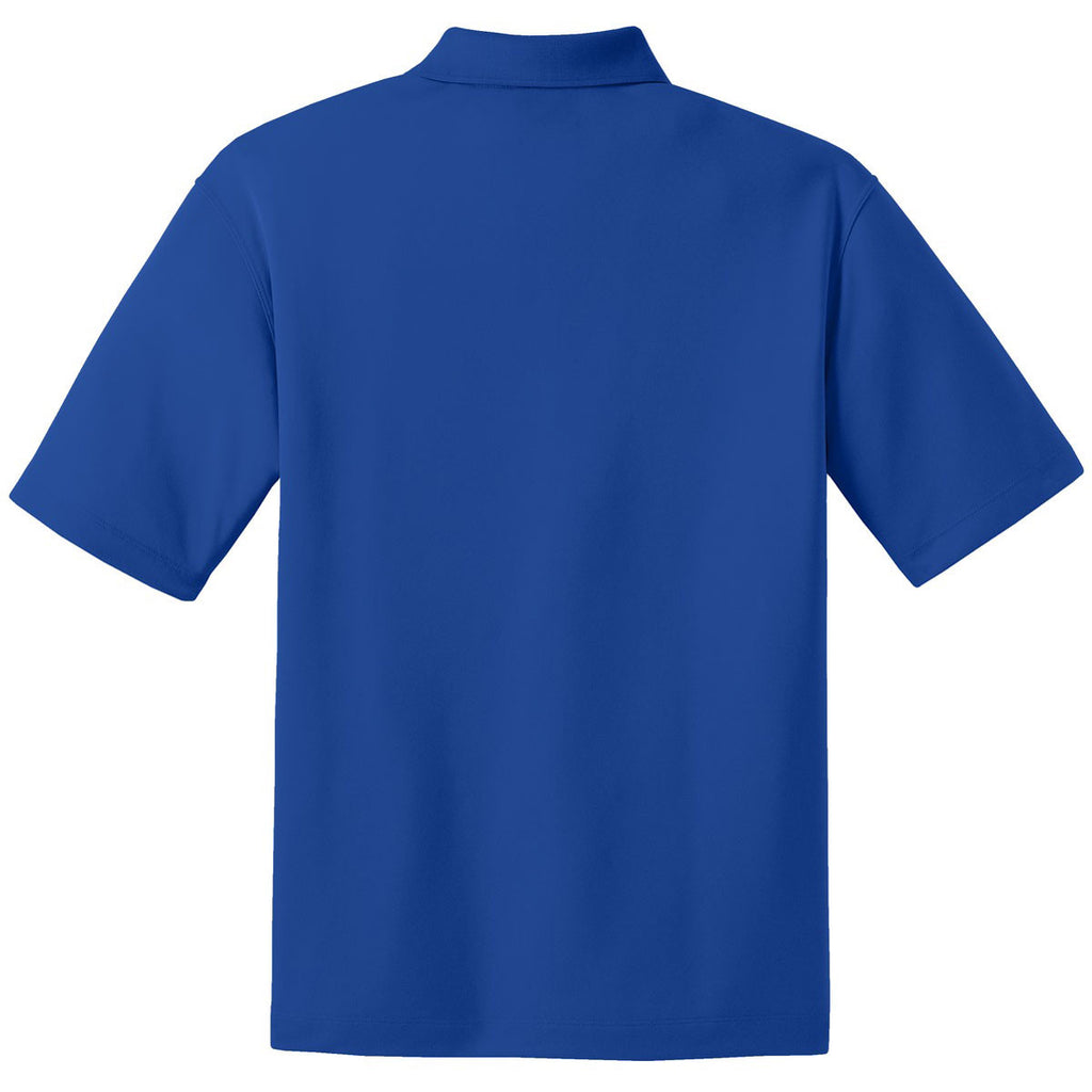 Nike Men's Tall Sapphire Blue Dri-FIT Short Sleeve Micro Pique Polo