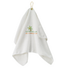 BIC White Golf Waffle Towel