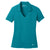 Nike Women's Turquoise Dri-FIT Short Sleeve Vertical Mesh Polo