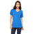 Bella + Canvas Women's True Royal Triblend Relaxed Jersey Short-Sleeve V-Neck T-Shirt