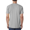 Next Level Men's Light Grey Premium Fitted Sueded Crew