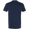 Next Level Men's Midnight Navy Premium Fitted Sueded Crew