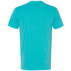 Next Level Men's Tahiti Blue Premium Fitted Sueded Crew