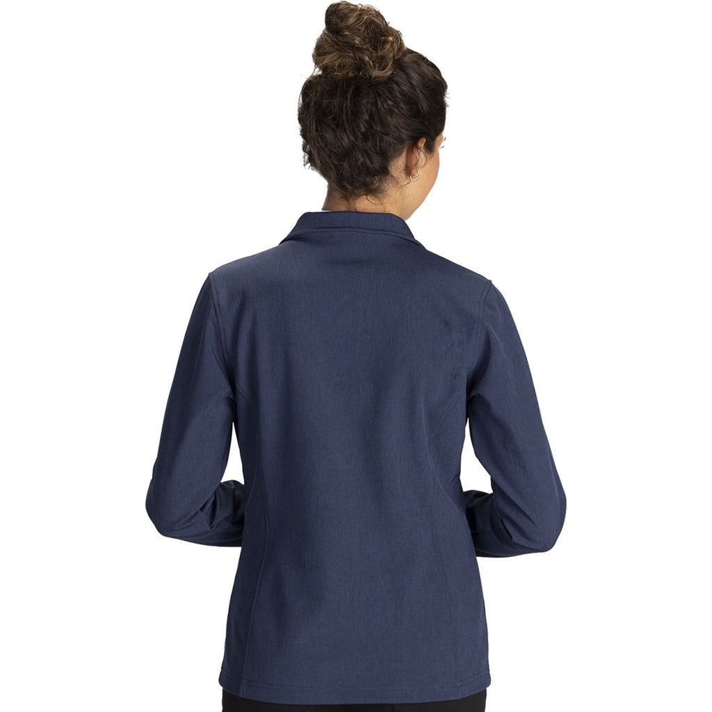 Edwards Women's Deep Blue Heather Lightweight Soft Shell Jacket