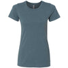 Next Level Women's Indigo CVC Crew Tee