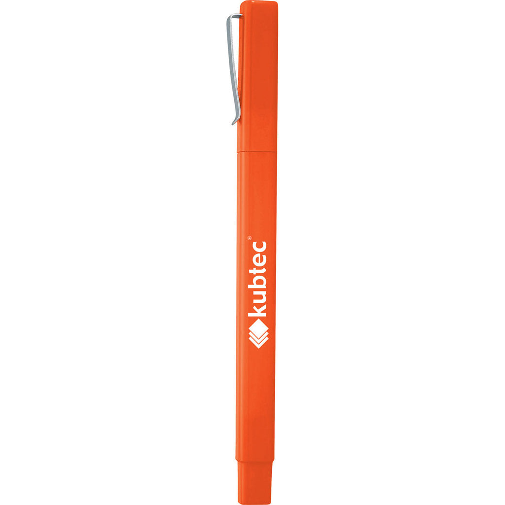 Leed's Orange Ambassador Square Ballpoint