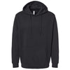 LAT Unisex Black Elevated FleeceBasic Hoodie