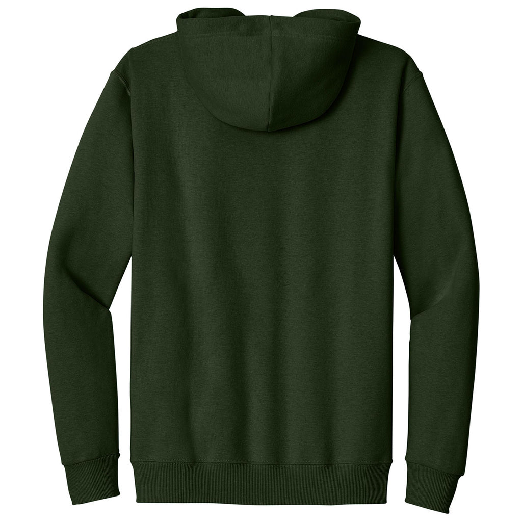 Jerzees Men's Military Green Heather Eco Premium Blend Pullover Hooded Sweatshirt