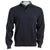 Edwards Men's Navy/Grey Cotton Blend Quarter Zip Sweater