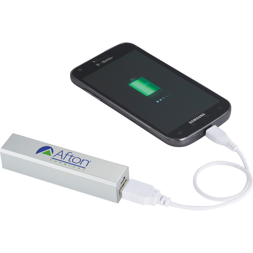 Leed's Silver Jolt 2200 mAh Power Bank