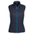 Landway Women's Navy/Electric Blue Puffer Polyloft Vest