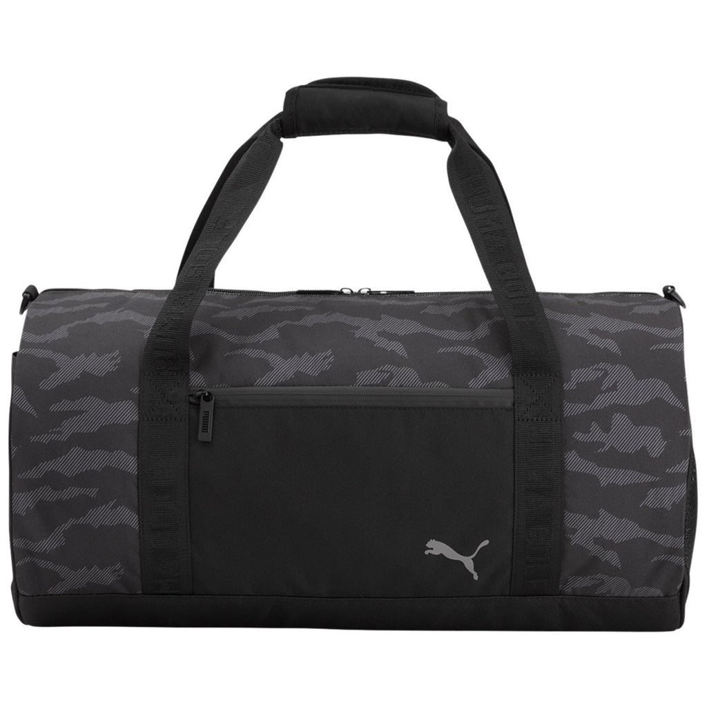 Puma Golf Puma Black Camo Barrel Duffel