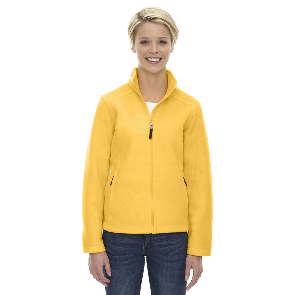 Core 365 Women's Campus Gold Journey Fleece Jacket