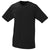 Augusta Sportswear Men's Black Wicking T-Shirt