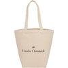 Leed's Natural Herringbone 7oz Cotton Canvas Grocery Tote