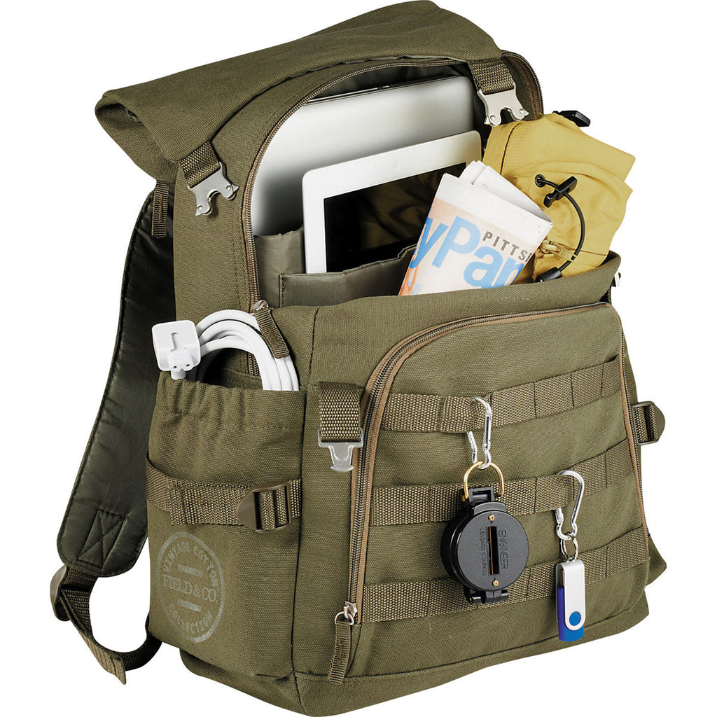 Field & Co. Green Scout 15" Computer Backpack