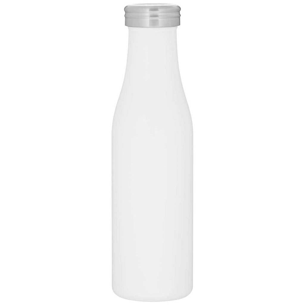 H2Go Matte White 16.9 oz Carina Stainless Steel Bottle