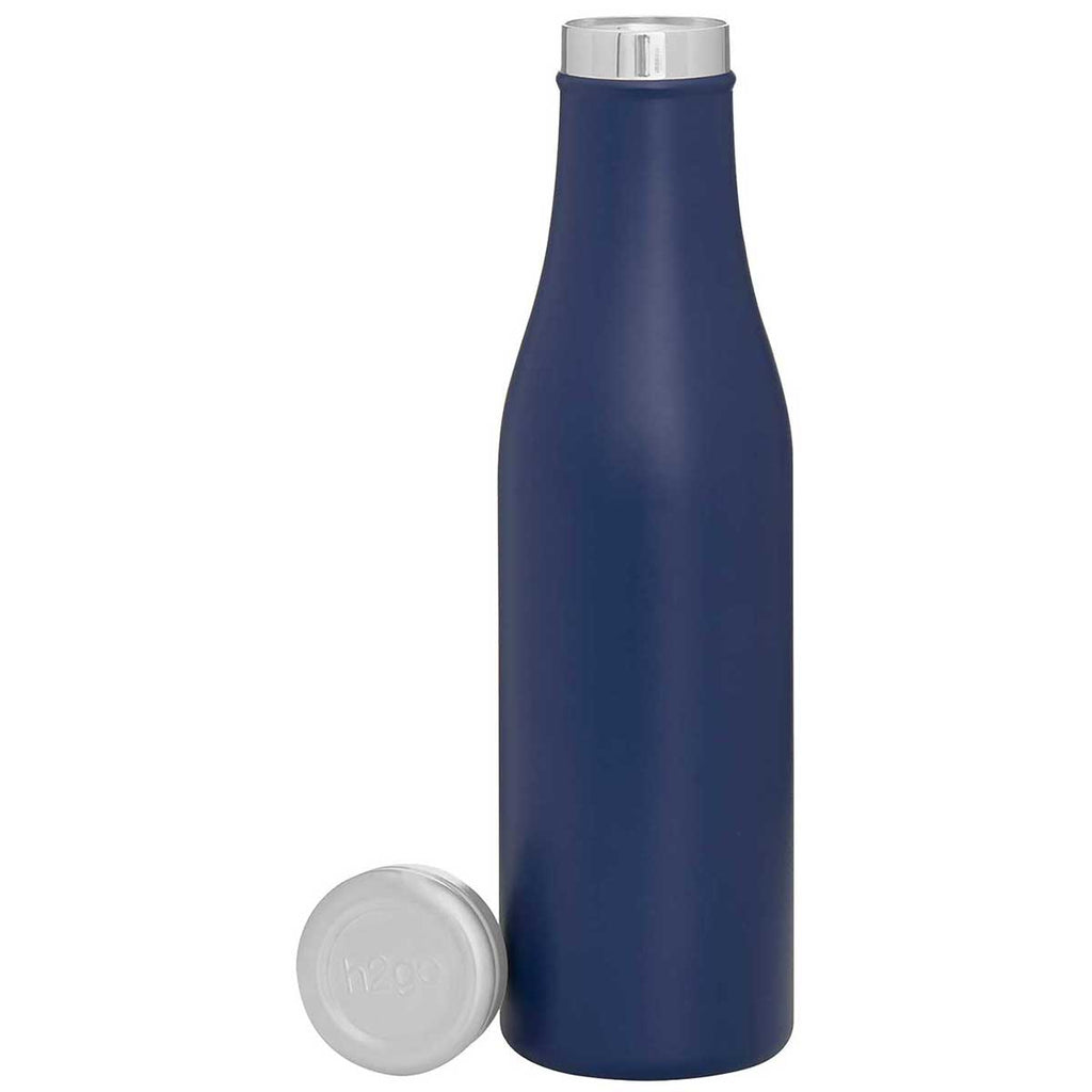 H2Go Matte Navy 16.9 oz Carina Stainless Steel Bottle