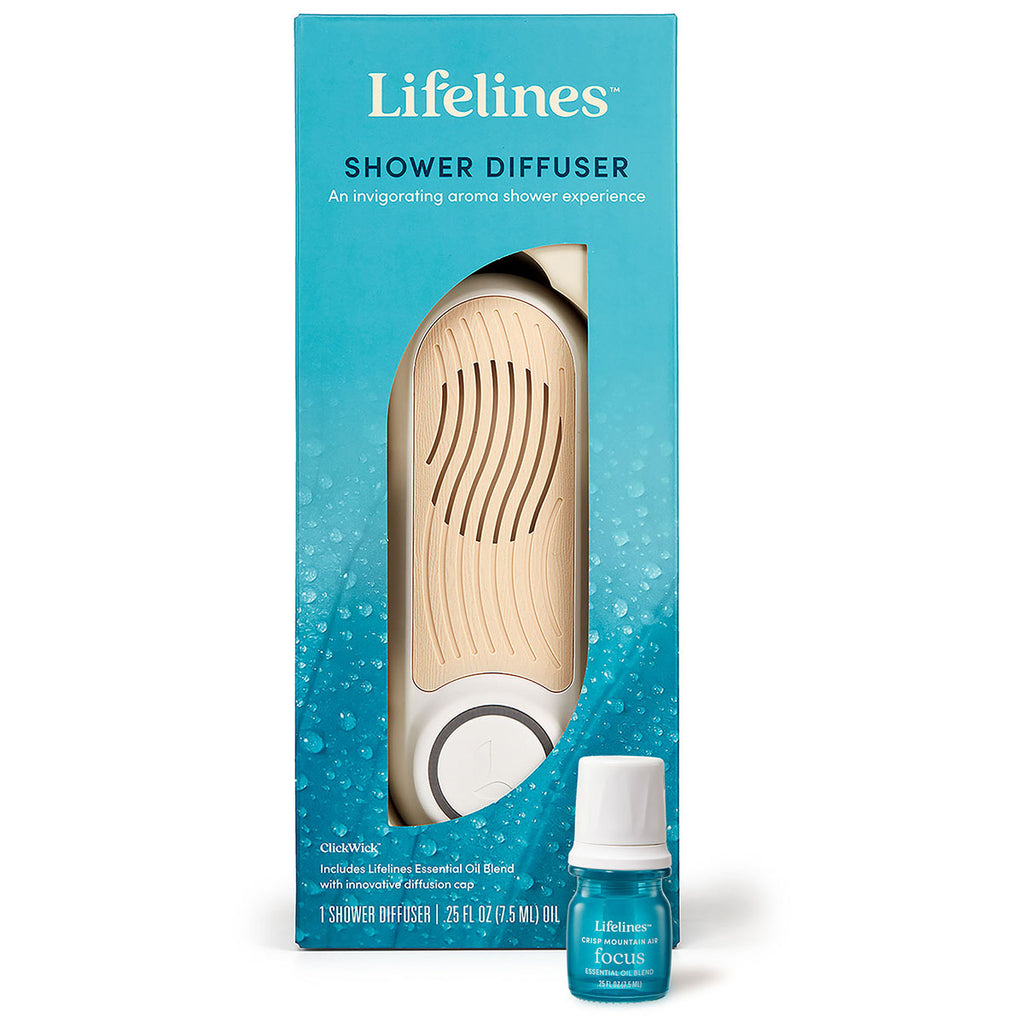 Lifelines Shower Diffuser plus Essential Oil Blend