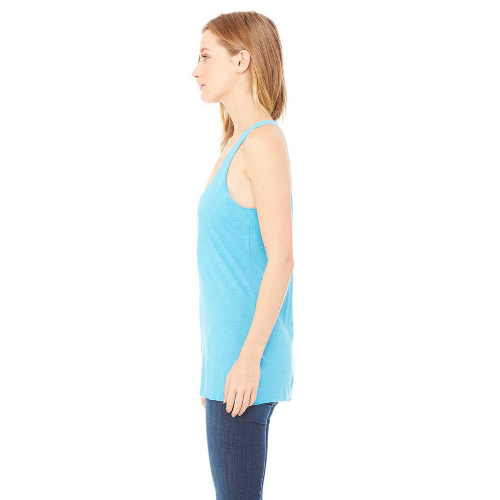 Bella + Canvas Women's Aqua Triblend Racerback Tank