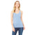 Bella + Canvas Women's Blue Triblend Racerback Tank