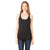 Bella + Canvas Women's Solid Black Triblend Racerback Tank