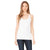 Bella + Canvas Women's Solid White Triblend Racerback Tank