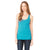 Bella + Canvas Women's Teal Triblend Racerback Tank