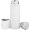 H2Go Matte White 16.9 oz Lodge Stainless Steel Bottle