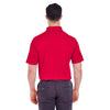 UltraClub Men's Red Cool & Dry 8 Star Elite Performance Interlock Polo