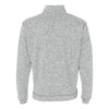 J. America Men's Ice Fleck Cosmic Fleece Quarter-Zip Pullover Sweatshirt