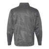 J. America Men's Graphite Volt Polyester Quarter-Zip Sweatshirt