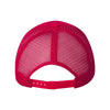 Valucap Red Five-Panel Trucker Cap