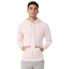 Alternative Apparel Men's Faded Pink Eco Cozy Fleece Pullover Hooded Sweatshirt