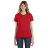 Gildan Women's Heather Red Lightweight T-Shirt