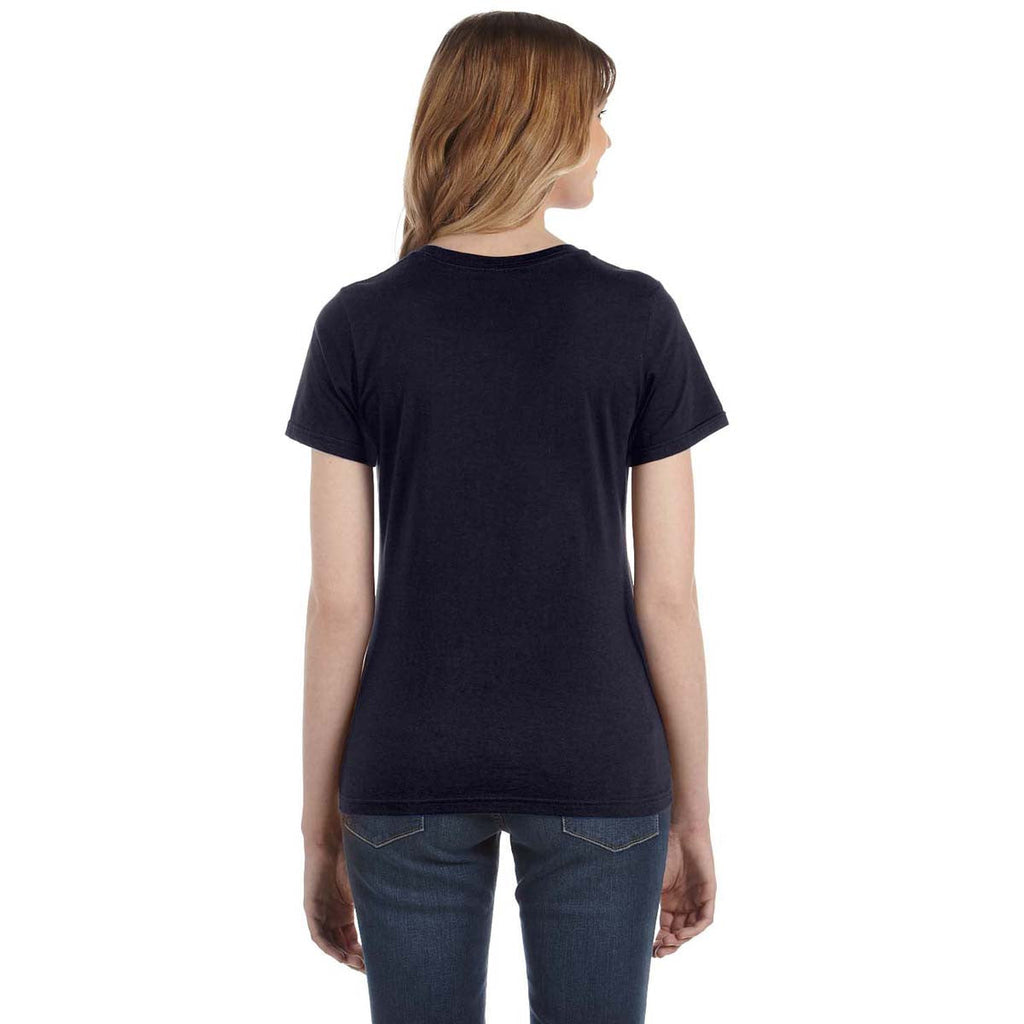 Gildan Women's Navy Lightweight T-Shirt