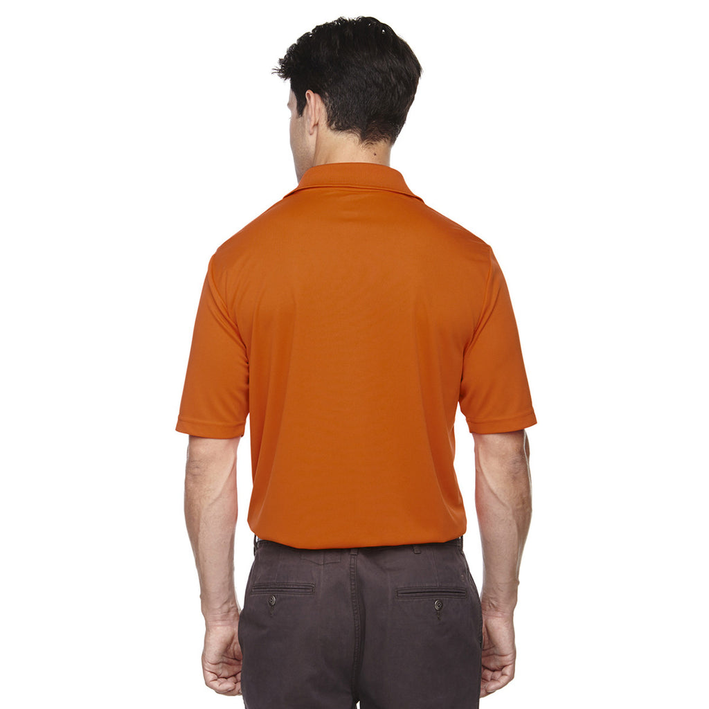 Core 365 Men's Campus Orange Origin Performance Pique Polo