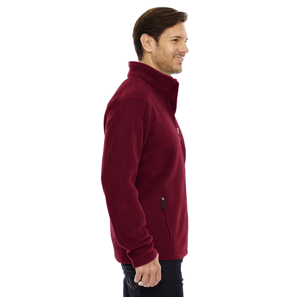 Core 365 Men's Classic Red Journey Fleece Jacket