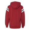 J. America Men's Simply Red Vintage Athletic Hooded Sweatshirt