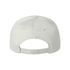 Valucap White Five-Panel Twill Cap