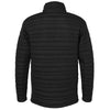 J. America Men's Black Horizon Snap Pullover