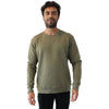 Next Level Unisex Heather Militry Green Pullover PCH Crewneck Sweatshirt