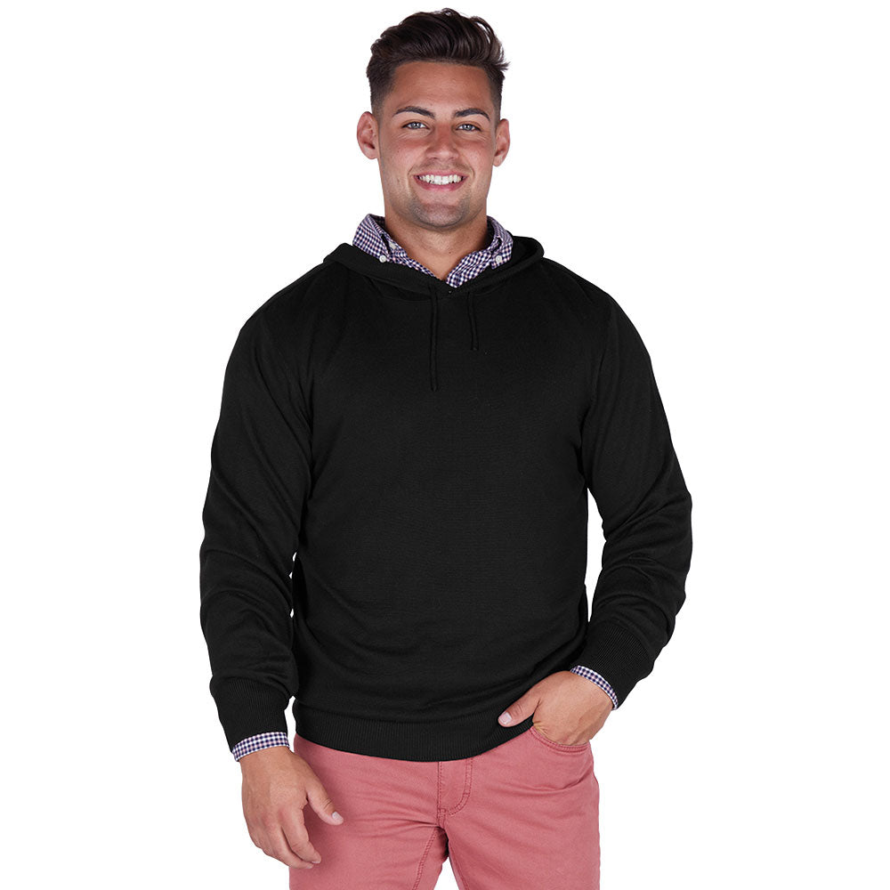 Charles River Men's Black Mystic Sweater Hoodie