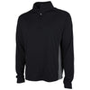 Charles River Men's Black Horizon Quarter Zip Pullover